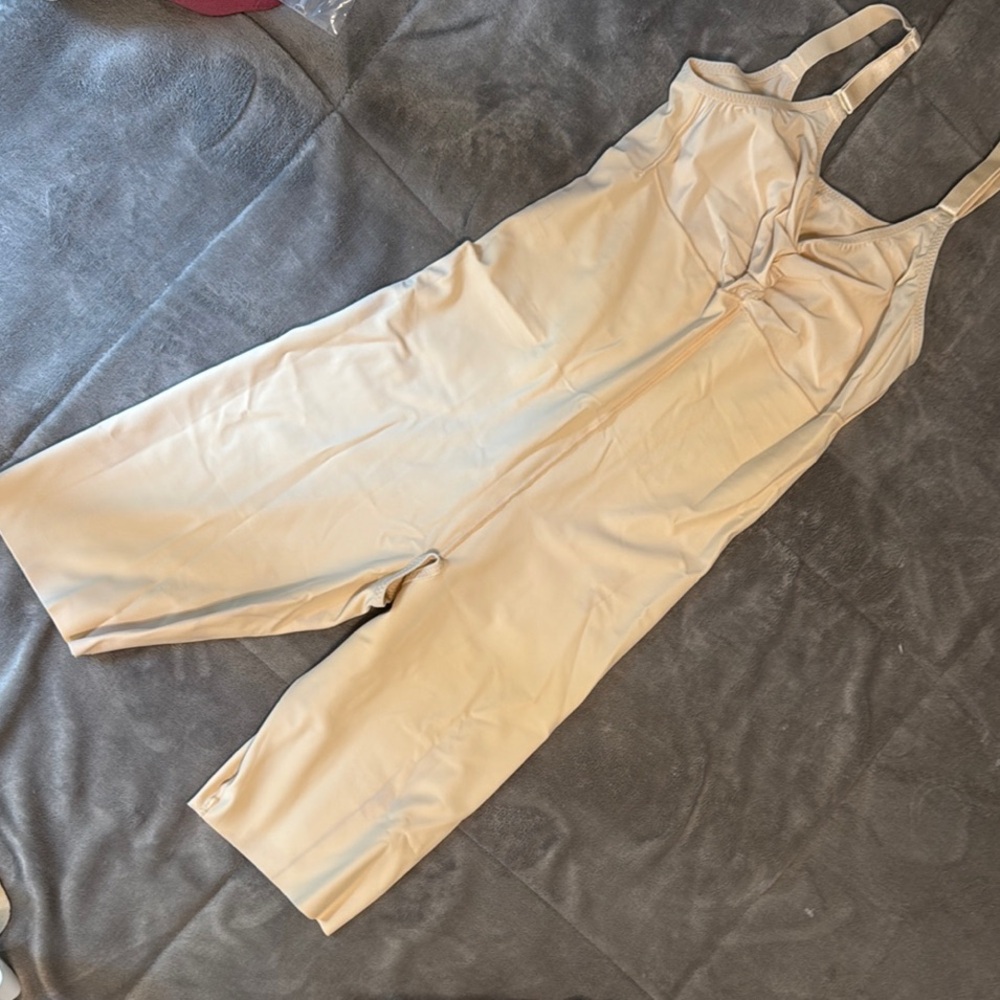 Women's Tan Jumpsuit